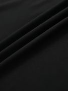 Baskılı Oversize Bisiklet Yaka T-shirt - Siyah resmi